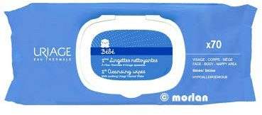 1ere Lingettes Nettoyantes Visage Corps Et Siege 2x70 Uriage