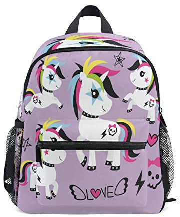 ISAOA Cute Kids Rucksack, Mini Kinder Schultasche/Kindergarten Vorschule Kleinkind Bookbag, Cartoon Tiermuster f¨¹r Outdoor/Sport/Camping/Picknick Rucks?cke Schultasche f¨¹r Kinder