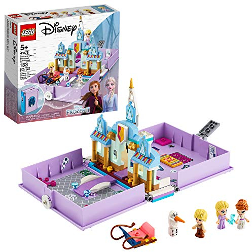 LEGO Disney Anna and Elsa’s Storybook Adventures 43175 Creative Building Kit for Fans of Disney’s Frozen 2, New 2020 (133 Pieces)