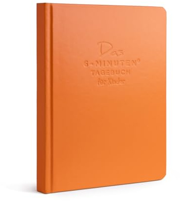 6-Minuten® Gefühlstagebuch Kinder 6–12 Jahre – Gefühle verstehen, Selbstbewusstsein & Achtsamkeit aufbauen – Tagebuch Mädchen – Gefühle Buch – Einschulung Mädchen und Jungs Geschenk