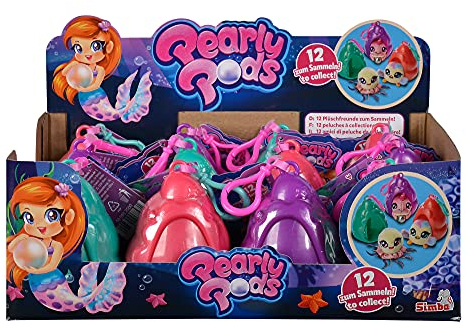Simba 105952500 Pearly Pods Meerestiere zum Sammeln, Kunststoff-Anhänger, 8 cm, Unterwassertiere, ab 3 Jahren