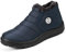 Gaatpot Stivali Donna Invernali Stivaletti Uomo Piatto Caldo Caviglia Cotone Scarpe,blue,EU40