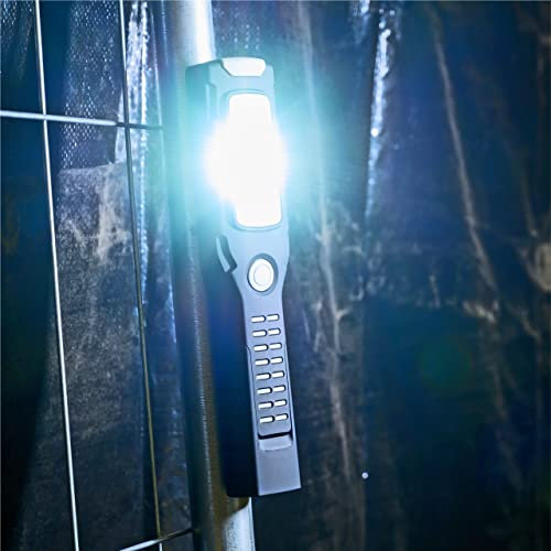 proventa® WorkLoad LED-Arbeitsleuchte Li-Ion Akku 3W Magnetfuss Aufhängehaken