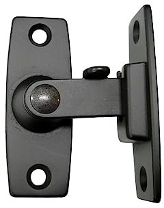 QCAA Solid Brass Surface Bolt, 3, Satin Nickel, 490 Pack, Made in Taiwan