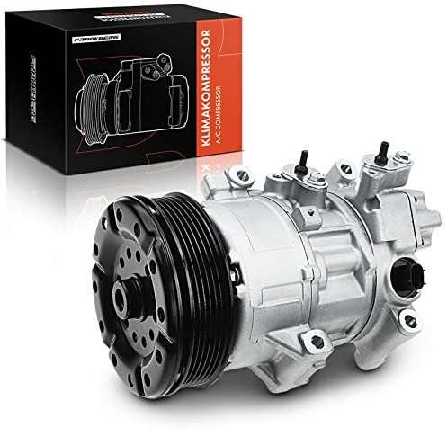Frankberg Compressore dell'aria condizionata con frizione Benzina Compatibile con E15T25 C.o.r.o.l.l.a Limousine E15 C.o.r.o.l.l.a Verso R1 ZER ZZE12 8FK351125121, compreso l'olio preconfezionato