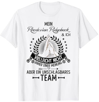 Rhodesian Ridgeback | nicht immer einer Meinung | Hund Hunde T-Shirt