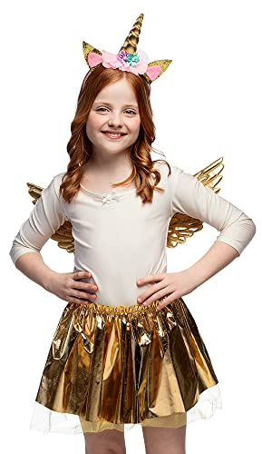 Boland 52879 - Children's Costume Set Unicorn Fairy, Wings, Skirt and Tiara, Fairy Tale Costume for Children, Princess