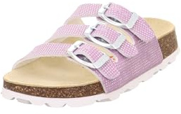 Superfit Mädchen FUSSBETTPANTOFFEL Hausschuhe, LILA 8500