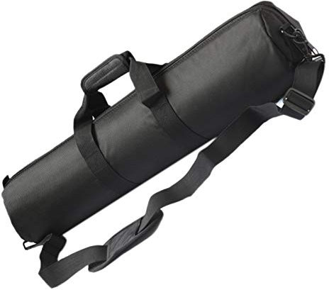 KVSERT 65CM Camera Tripod Bag with Protective Cotton Waterproof Light Stand Tripod Monopod Camera Case with Shoulder Strap
