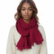 Schal Weinrot Stola Festlich für Abendkleid Winter Schals Tücher Damen Pashmina