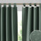 RYB HOME Verdunkelungsvorhänge für den Außenbereich, abnehmbar, klebend, wasserdicht, isolierende Vorhänge für Terrasse, Veranda, Pavillon, Cabana, Garage, B 52 x L 241,3 cm, Dunkelgrün, 2 Paneele