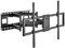 Techly 367591 Staffa a Muro Slim per TV LED LCD 60-120 Nero Nero
