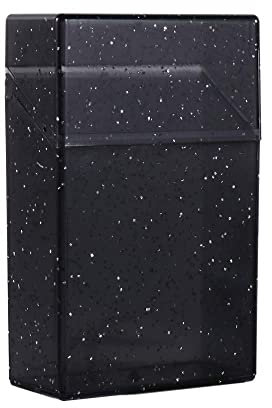 7,6 cm für Polaroid Foto Aufbewahrungsbox Blingbling Transparent Foto Aufbewahrungsbox Transparent Idol Postkarten Alben Aufbewahrungsbox (Schwarz)