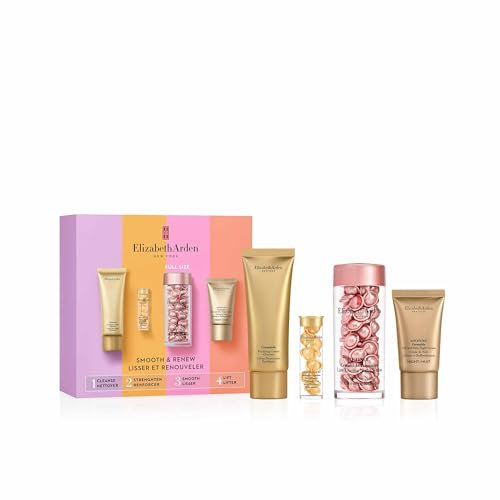 Elizabeth Arden Advanced Ceramide Capsules, Lift & Firm Youth Restoring Solutions Set, 4 Produkte, Geschenk für Frauen