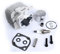 DUbom RC-Car-Zubehör Kompatibel Mit HPI Für ROFUN Für ROVAN Für Baja Für Losi Für FG Für Goped Für 1/5 29cc 2 Bolzen Motor Upgrade Kit Fit