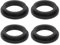 4 Stück Pool O-Ringe Ersatzteile, Pool Gummi Dichtringe Unterlegscheiben, Gummi Unterlegscheiben, Poolzubehör, Pool O-ringe für 26323CA, 26323EH, 26331CA, 26331EH, 26337EH