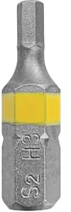 Sechskant-Schraubendreher-Bits 3,0 mm (2 Stück) S2 Chrom-Vanadium-Stahl Sechskant-Bits, Schraubendreher,