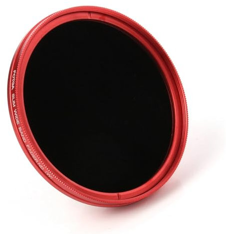 DOBRVVGT Kamera Filter,Polfilter 46mm Filter Slim Fader Variable Neutrale Dichte