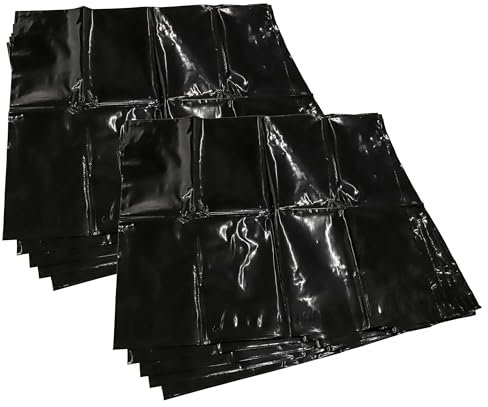 vhbw 10x sacchetto sostituisce Kärcher 2.889-158.0, 4054278256511 per aspirapolvere - polietilene, 86cm x 76cm nero