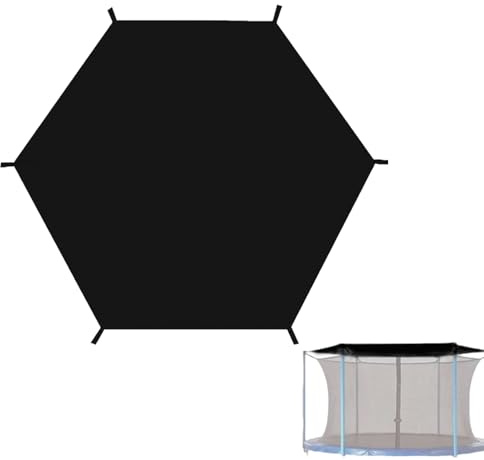 Trampolin-Sonnenschutz-Abdeckung, 6/8/10/4,3 m, Nylon, UV-beständiger Sonnenschutz, wasserdichtes Trampolin-Zubehör, Top-Schattenabdeckungen, für Outdoor-Hinterhof, Spielplatz