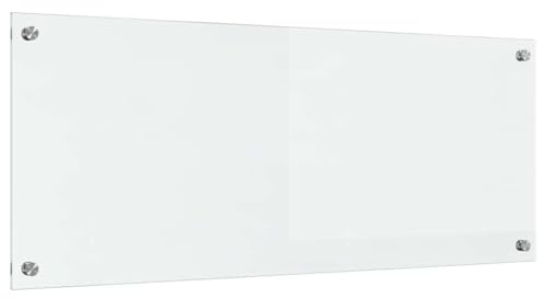 vidaXL Küchenrückwand Transparent 100 x 40 cm Gehärtetes Glas, Küche, Moderne Designideen für kleine Räume, effiziente Grundrisse, stylische Deko und funktionale Armaturen für EIN neues Kocherlebnis