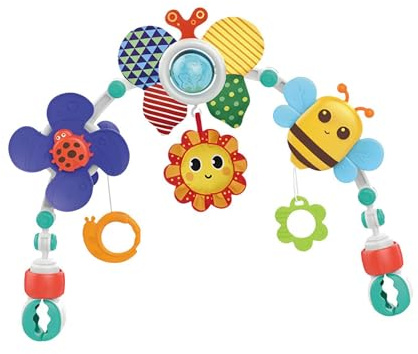 AUYXSSZ Zusammenklappbarer Kinderwagen Bogen mit multisensorischen Funktionen für unterhaltsame Aktivitäten, geeignet für kleine Kinder, Säuglingsbett,