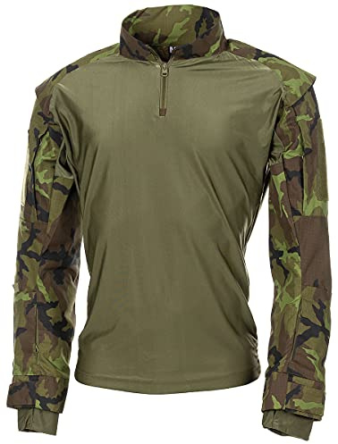 MFH Men's US Tactical Shirt Czech Woodland Size M