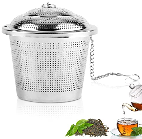 Teainfuser Teeei Aus Edelstahl, Teesieb Für Teekanne, Lustig Tea Filt Kugel Gewürzsieb Gewurzkugel Dauerfilt Siebeinsatz Teefilterhalt Teehalter Gewürzei Für Teekannen