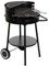 D,casa - Barbacoa Metal con Ruedas 59x49x82 cm