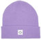 MaxNova Strickmütze mit lächelndem Gesicht für Damen und Herren, Lila Smile, Einheitsgröße