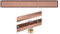 Duschrinne Edelstahl Ablaufrinne Bodenablauf Befliesbar 2 in 1 sehr Flach Badezimmer Duschablauf 60 cm (Blanco : Rose Gold)