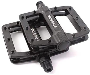 KHE MVP BMX Pedale Aluminium Gedichtete Lager schwarz 9/16 CrMo Achse Pins nur 440g