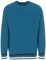 Armani Exchange Sostainable, Maniche Lunghe, a Strisce Maglione, Legion Blue, XS Uomo