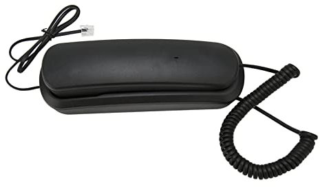 Téléphone Mural de Style Ancien, Rappel d'appel Clair muet téléphone Fixe Filaire Bureau sans Batterie pour la Maison pour Le Bureau