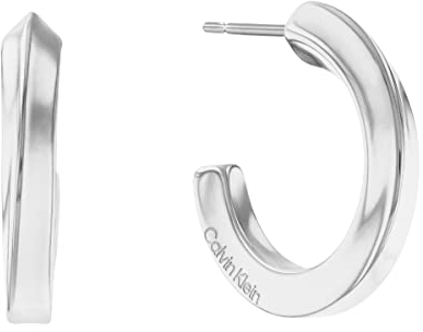 Calvin Klein Creolen für Damen Kollektion TWISTED RING aus Edelstahl - 35000310