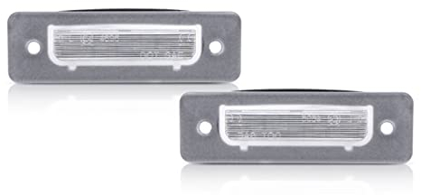 MALOOS Canbus -Kennzeichenbeleuchtung Auto-Parkschild-Lampen Für BMW E30 E12 E28 E24 E23 M1 E26 Z1 Roadster 3 5 6 7 Serie SMD