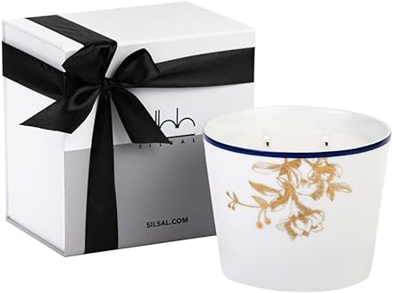 Silsal Kunooz Luxus Duftkerze – Rose Oudh (500 g)