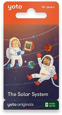 YOTO - The Solar System – Livre Audio en Anglais à écouter sur boîte à Histoire pour Enfant Player Mini, audioconte 6 Ans et Plus