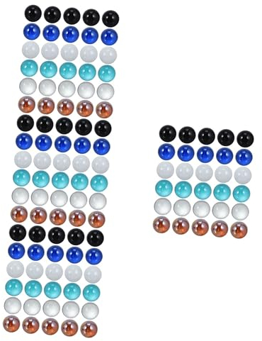 DECHOUS 120 STK Kristallkugel Glasperlen Schöne Spielermurmeln Glasmurmeln Für Aquarien Klare Glasmurmeln Spielzeug Aus Glasmurmeln Rundes Glas Vase Murmeln Füllen Kind Ornamente Jahrgang