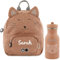 Kidslino Personalisierter Kinderrucksack mit Namen, Trixie Katzen-Design, Ideal für Kindergarten, Kita, Verstellbare Gurte, Kinderfreundliche Reißverschlüsse, Optional mit Trinkflasche
