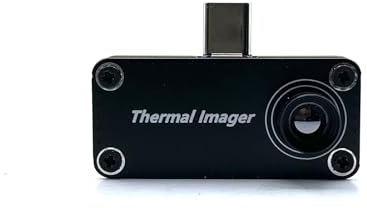 Wizoowip Smartphone Heat Detection Camera Thermal Imaging Add-on for Phone Mobile Imager High Resolution 32x32 Type-c Interface Temperature Measurement Tool Type-C Android interface