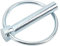 CHICIRIS Clips à Anneau à Broches – Acier au Carbone Robuste, Sécurisent étroitement Les Roues et Les Attelages de Remorque, Idéaux pour Les Vélos, Camions, Bateaux, Remorques, Tracteurs