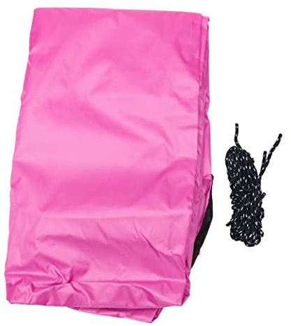 ORFOFE 3 Sonnensegel für Gartenpool, Segeltuch, dreieckig, Sonnenschutz für Segelzelt, dreieckig, dreieckig, Blockkerze, Tipi, Dreieck, Karpfen, Rosa