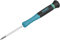 HAZET Electronic Screwdriver 811EL-T6, SW T6 Internal Torx Profile, for Smallest Screws, Rotating Centring Button, Secure Hold Thanks to Wide Grip Grooves