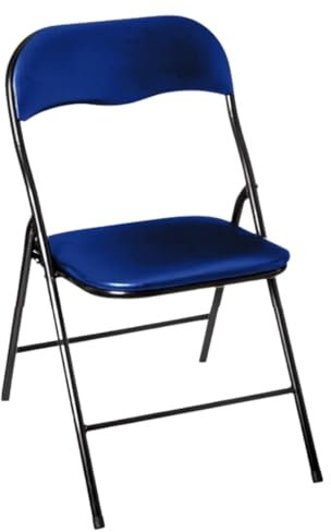 HOUSE COLLECTION Sedia Pieghevole Blu