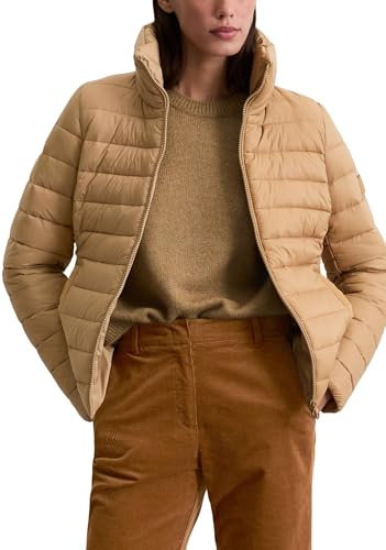 Marc OߴPolo Damen Steppjacke mit Stehkragen leicht, Beige (Pure Sand), 38