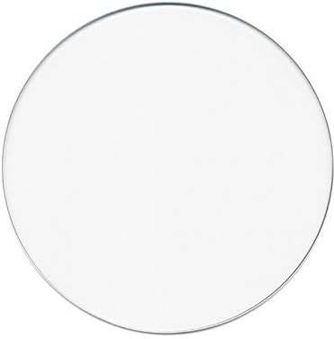100PCS Large Round Microscope Glass Coverslip Slides Cover Glass F Preparation Of Specimen Microscope Slides(80mm)