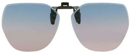 AOOLIA Clip Lunettes de Soleil Polarisées, Protection UV400 Accessoire aux Lunettes de Vue Optique pour Conduire, Voyage, Pêche, Sport