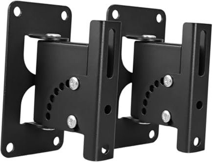 KiBcsLic 2x Audio Wall Mount Bracket for Speakers Easy Installation for Events