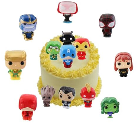 Adventskalender 2025 für Kinder,Weihnachtsabzähl kalender 24pcs Avenger Movie Figuren,24 Tage Adventskalender Spielzeug für Jungen Mädchen Weihnachtsgeschenke Weihnachts dekorationen (A)